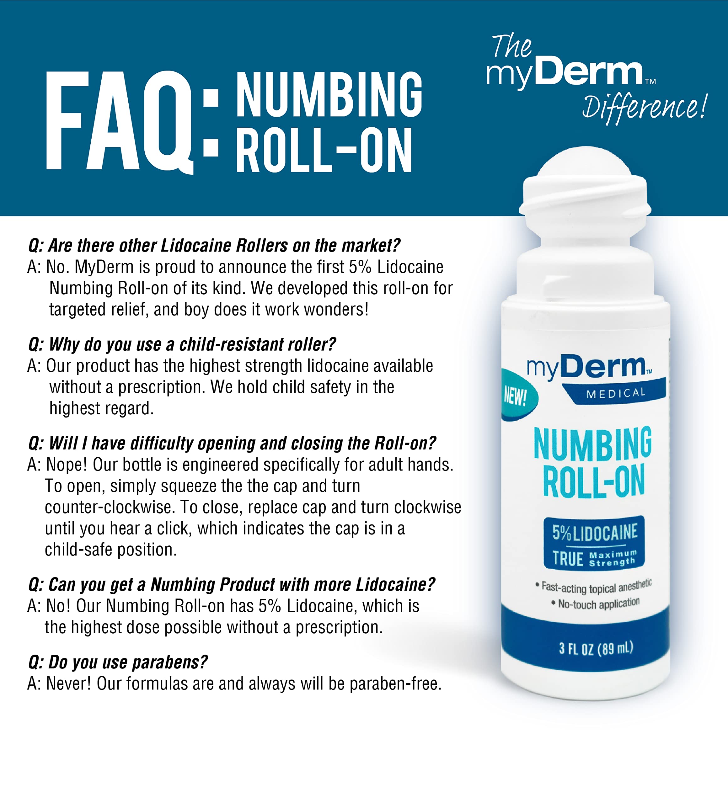 Myderm pack de dos roll ons ideal para tener siempre disponible