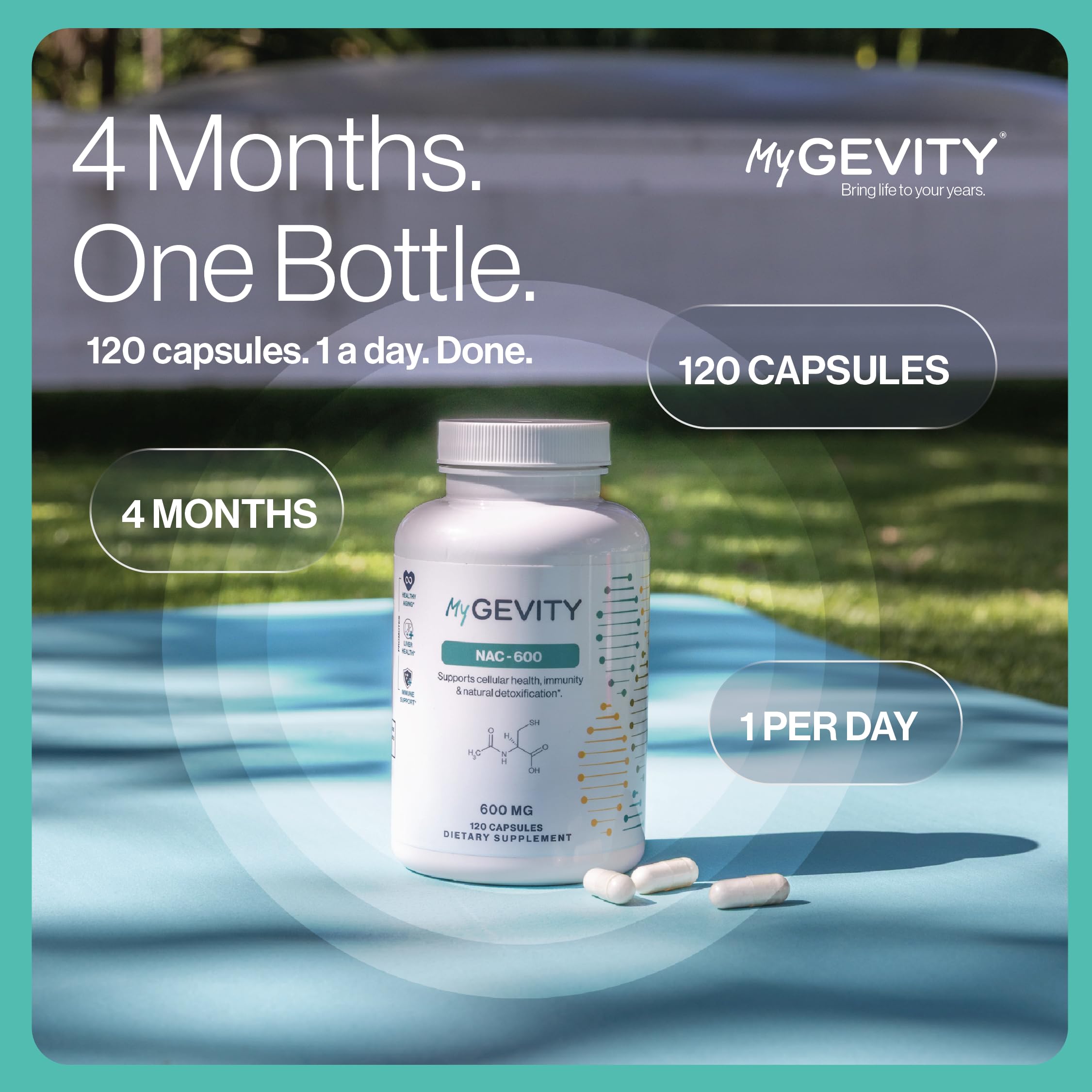 MyGevity en entorno lifestyle para transmitir cuidado y elección consciente