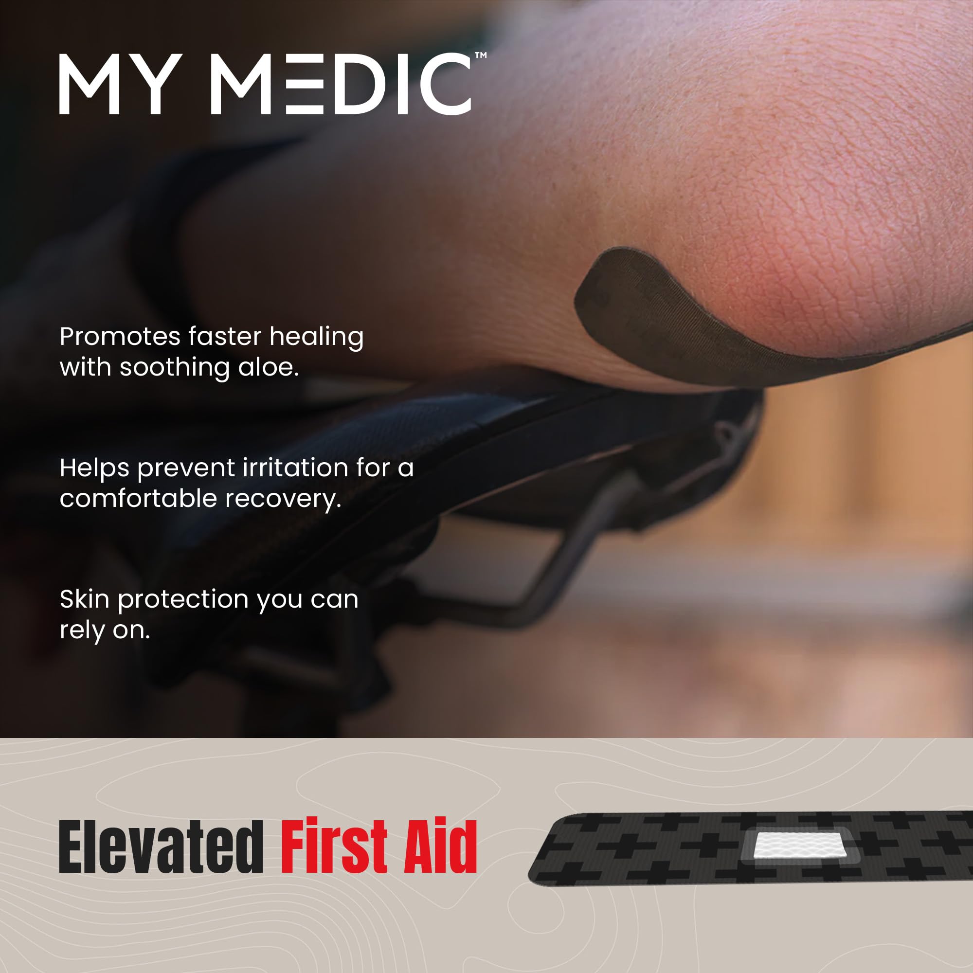 My Medic botiquín con apósitos, solución portátil para primeros auxilios en ruta