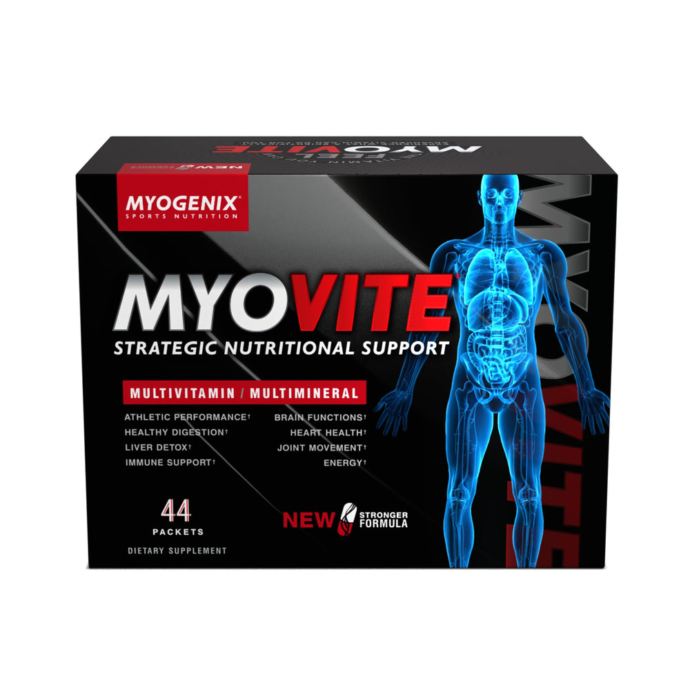 Myogenix Myovite en ambiente deportivo acompañando entrenamiento activo