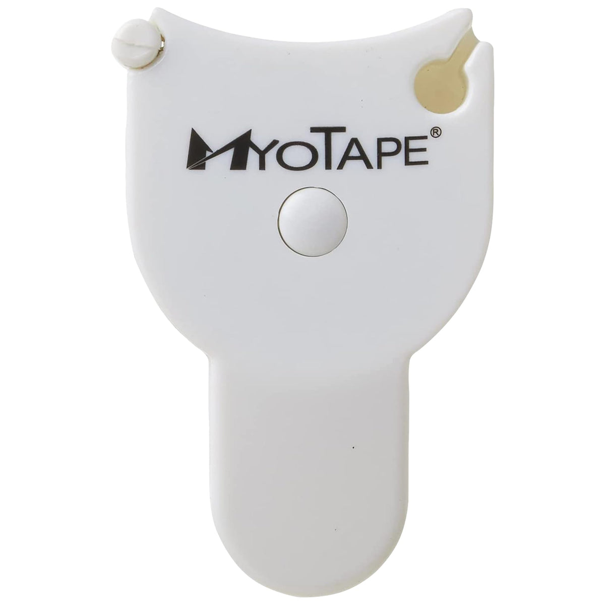 MyoTape vista frontal del empaque mostrando portabilidad y uso práctico