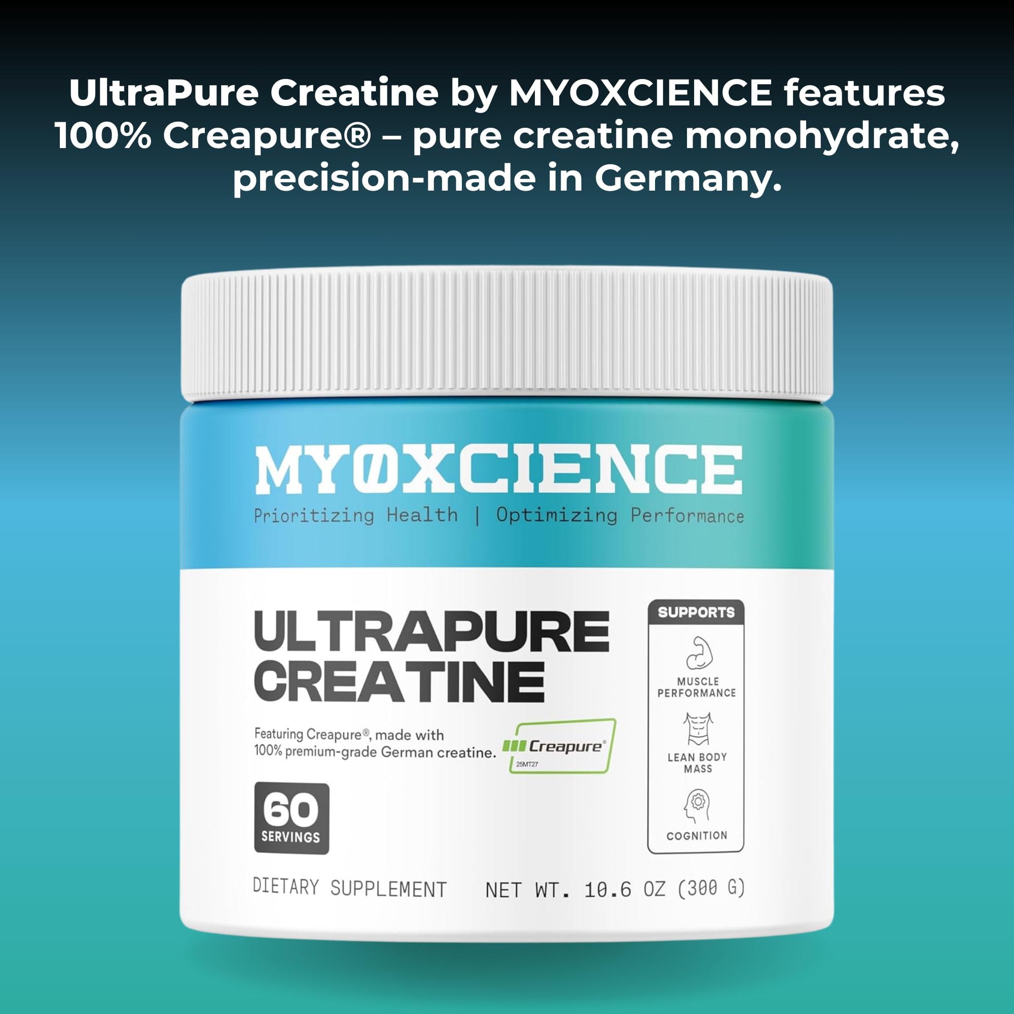 MYOXCIENCE polvo sin sabor mezclado en batido proteína neutra
