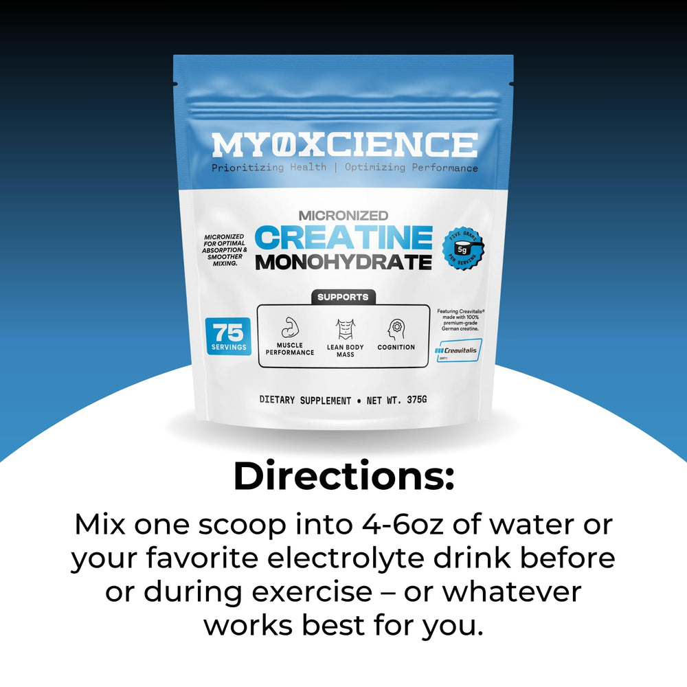 MYOXCIENCE producto en gimnasio apoyando fuerza y rendimiento activo