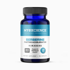 MYOXCIENCE frasco frontal mostrando 90 cápsulas y diseño claro