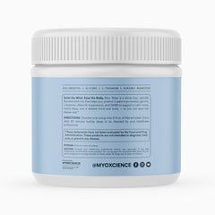 MYOXCIENCE bebida mezclada antes de dormir para promover relajación