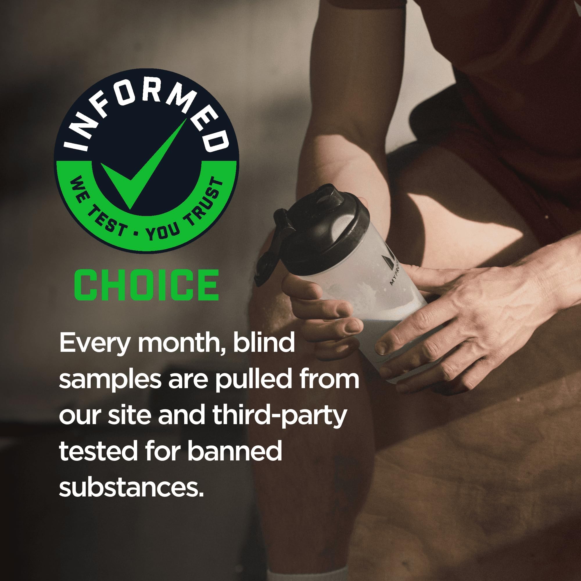 Myprotein etiqueta con información nutricional clara para control de dosis
