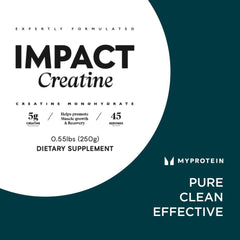 Myprotein creatina añadida a receta casera, versátil en batidos y comidas
