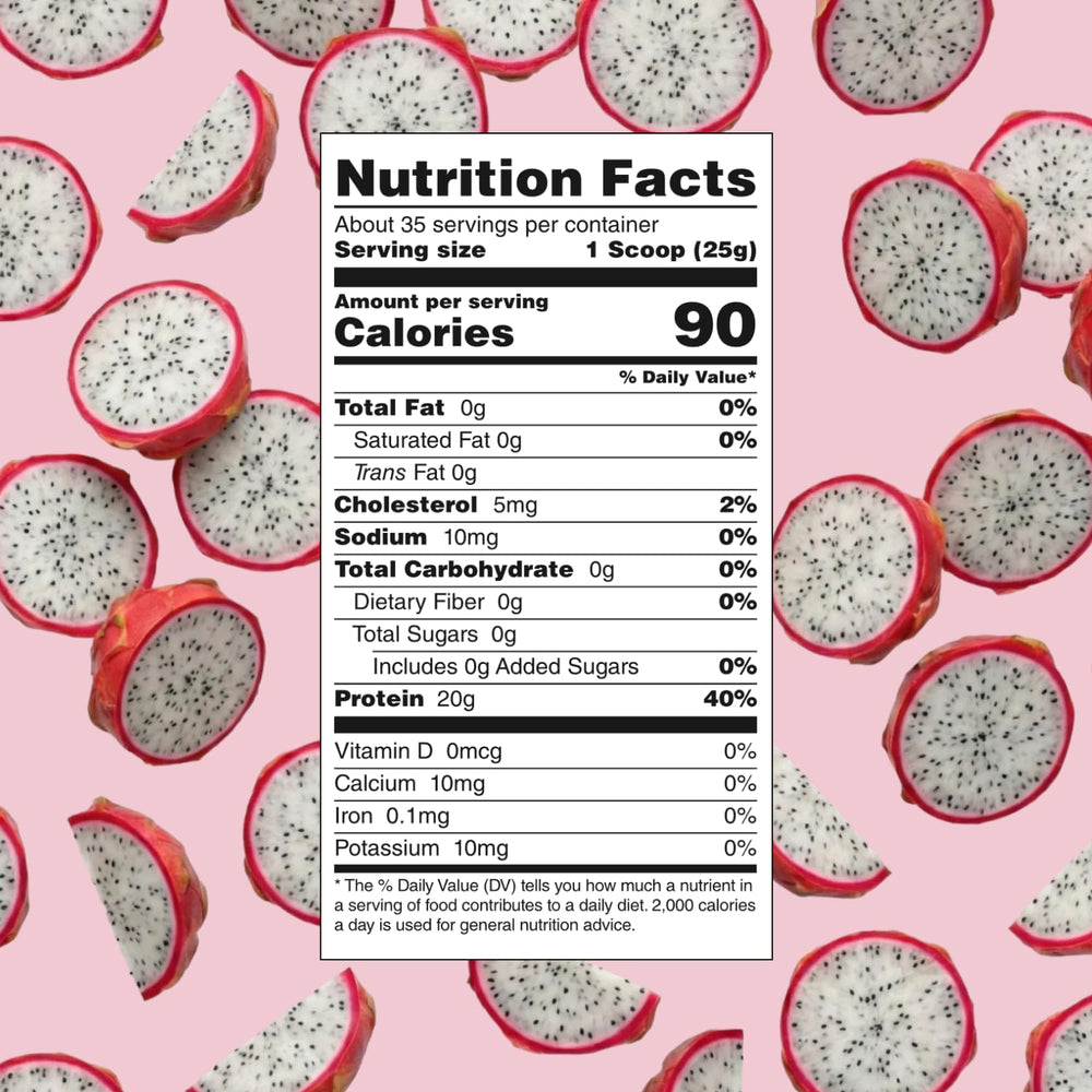 Myprotein textura del polvo en primer plano ilustrando disolución rápida