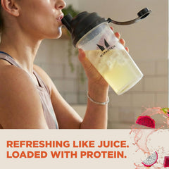 Myprotein vaso con bebida clara Tropical Dragonfruit listo para beber