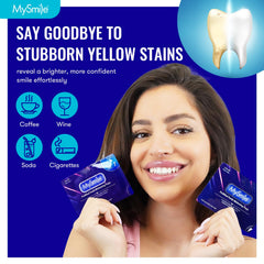 MySmile cierre en U ajustado al diente para cobertura uniforme