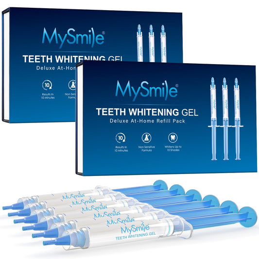 MySmile gel recargas vista frontal pack compacto y conveniente