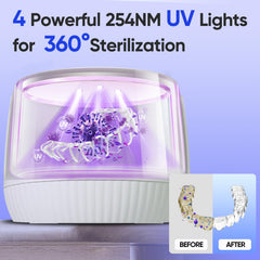 MySmile MS100 lámparas UV 254 nm para control de olores sin químicos
