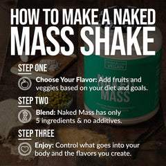 NAKED etiqueta nutricional certificada NSF visible