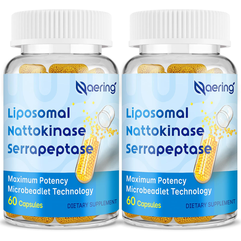 Naering frente del empaque liposomal mostrando el diseño y beneficios