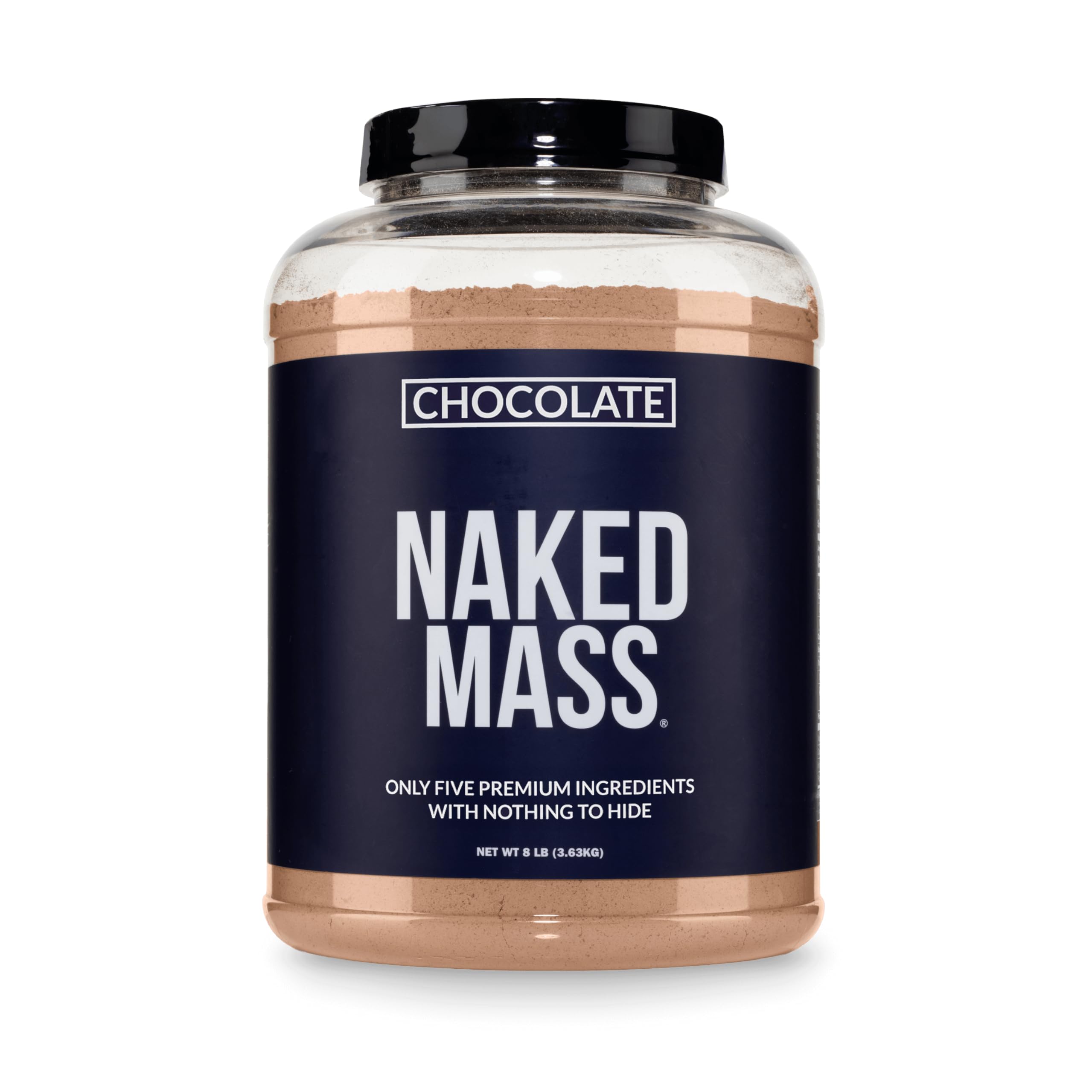 NAKED envase frontal mostrando el diseño y beneficio de ingredientes limpios