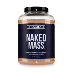 NAKED envase frontal mostrando el diseño y beneficio de ingredientes limpios