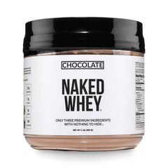 NAKED empaque frontal mostrando proteína chocolate y pureza