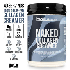 NAKED textura del polvo de creamer cerca para mezcla rápida