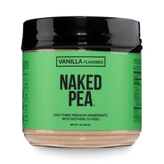 NAKED frente del envase mostrando diseño claro y ingredientes minimalistas