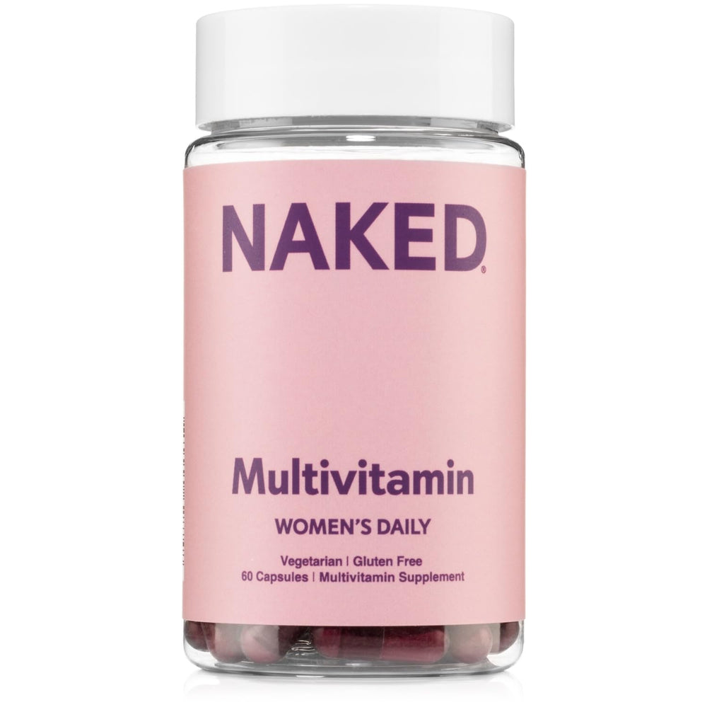 NAKED frontal del envase Women’s Multi mostrando diseño y conteo, claridad de información