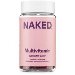 NAKED frontal del envase Women’s Multi mostrando diseño y conteo, claridad de información