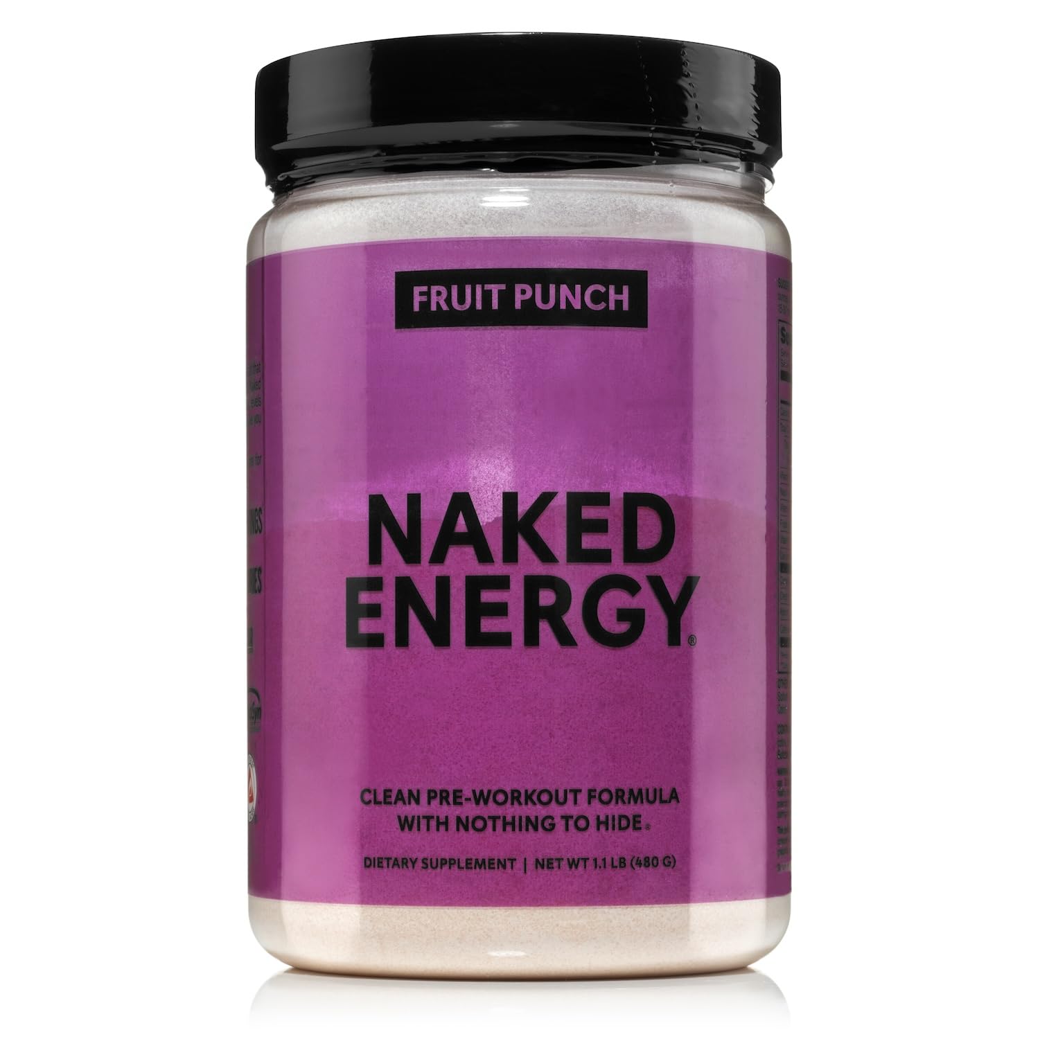 NAKED envase frontal mostrando diseño claro y certificado NSF