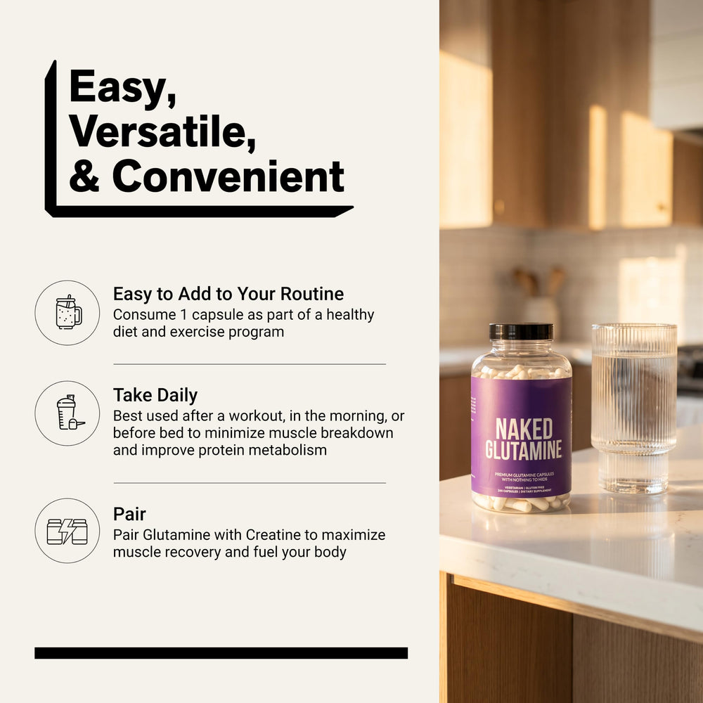 NAKED etiqueta clara de ingredientes y pruebas de terceros confianza