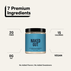 NAKED Gut bebida preparada en vaso listA para tomar y mejorar digestión