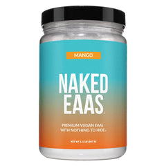 NAKED envase frontal mostrando diseño y cantidad, confianza en pureza