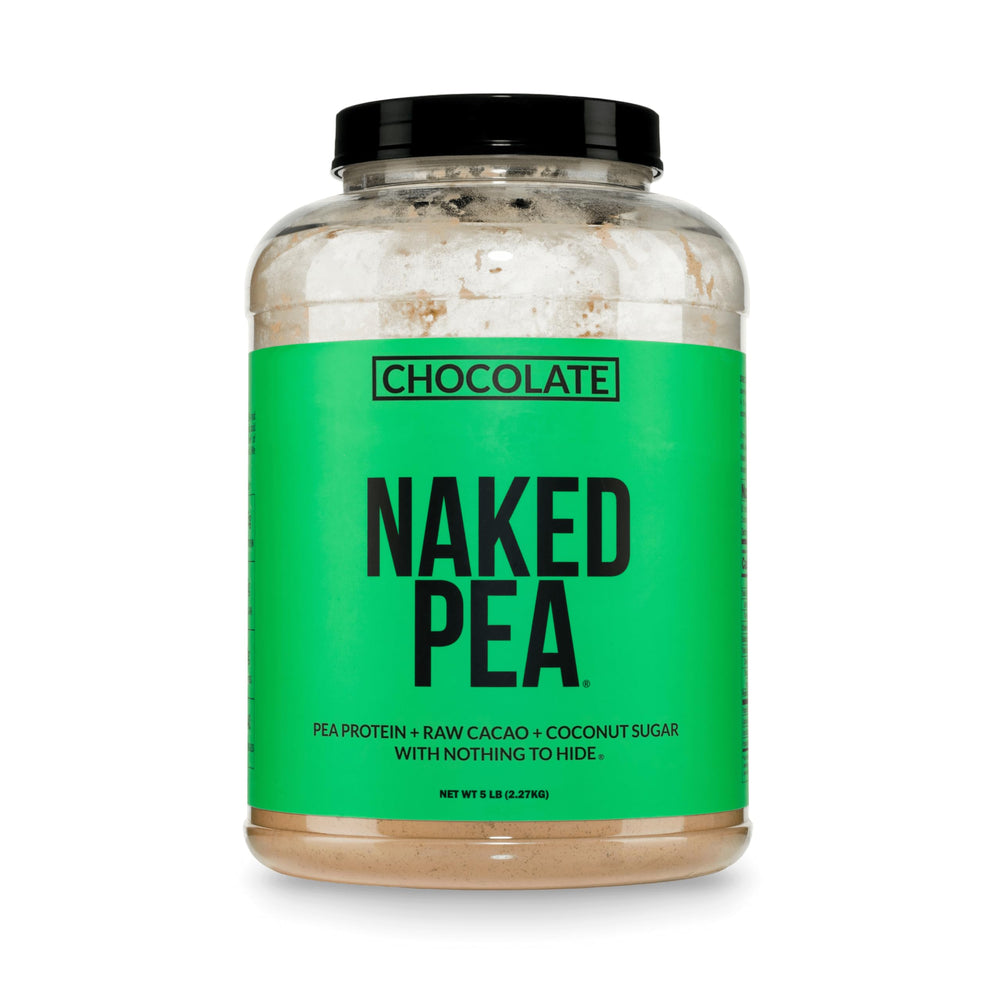 NAKED frasco frontal 5 lb mostrando etiqueta clara y beneficio limpieza de ingredientes