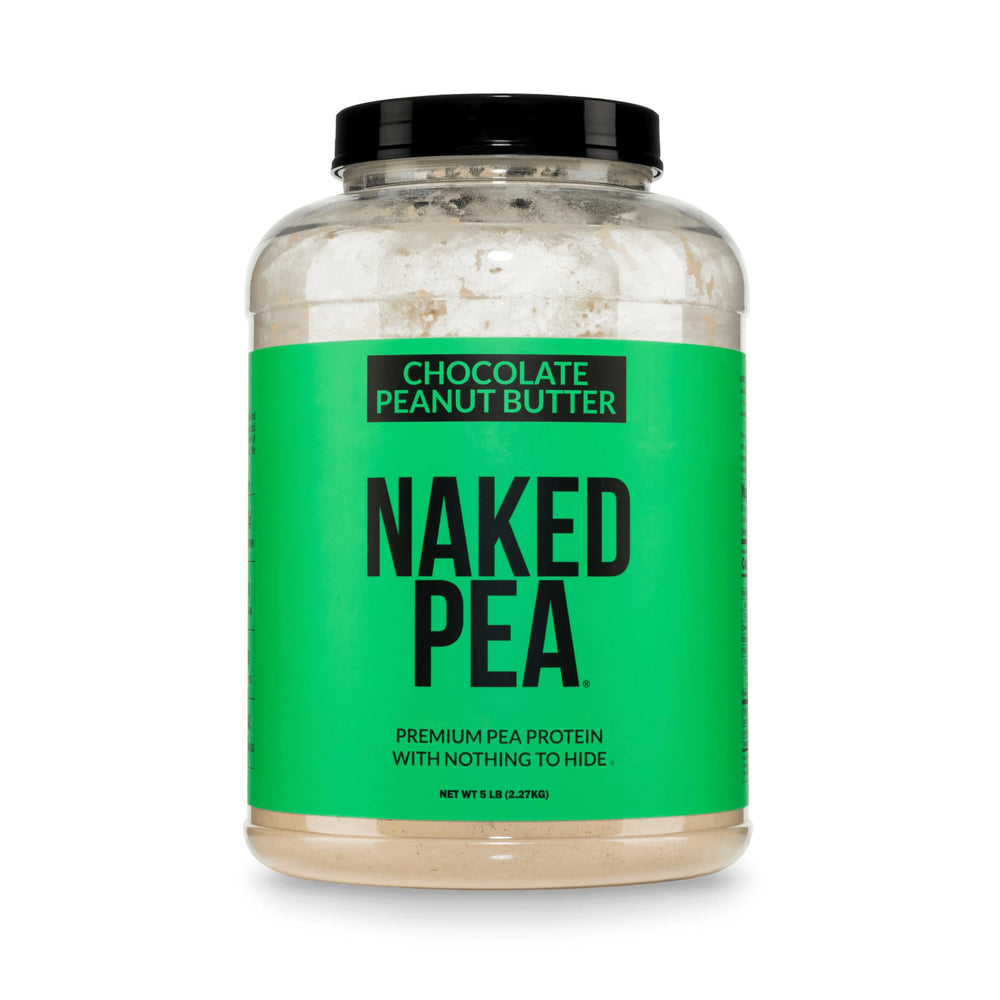 NAKED Pea frente del envase mostrando la etiqueta y claridad de ingredientes