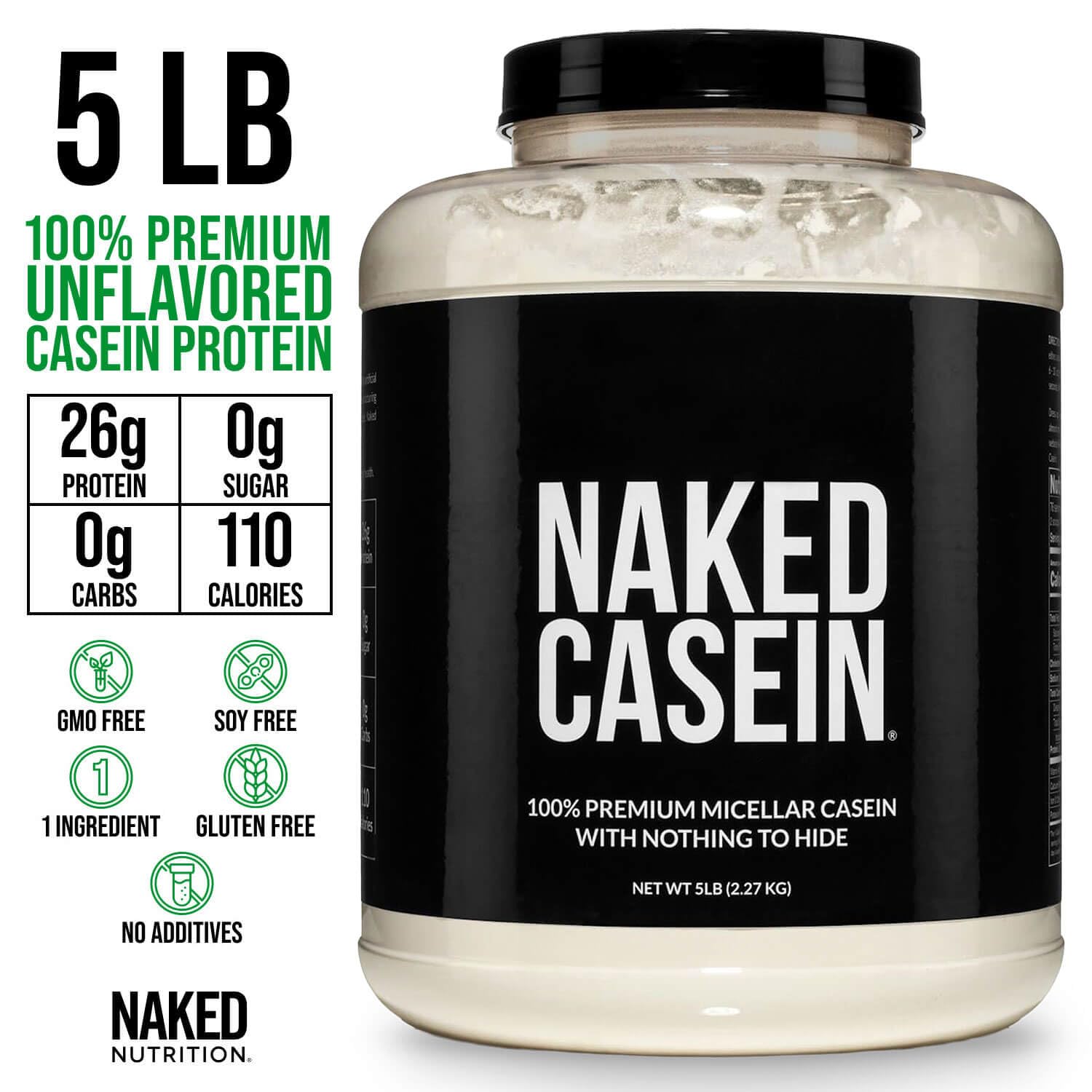 NAKED porción servida en vaso listo para beber, conveniencia nocturna