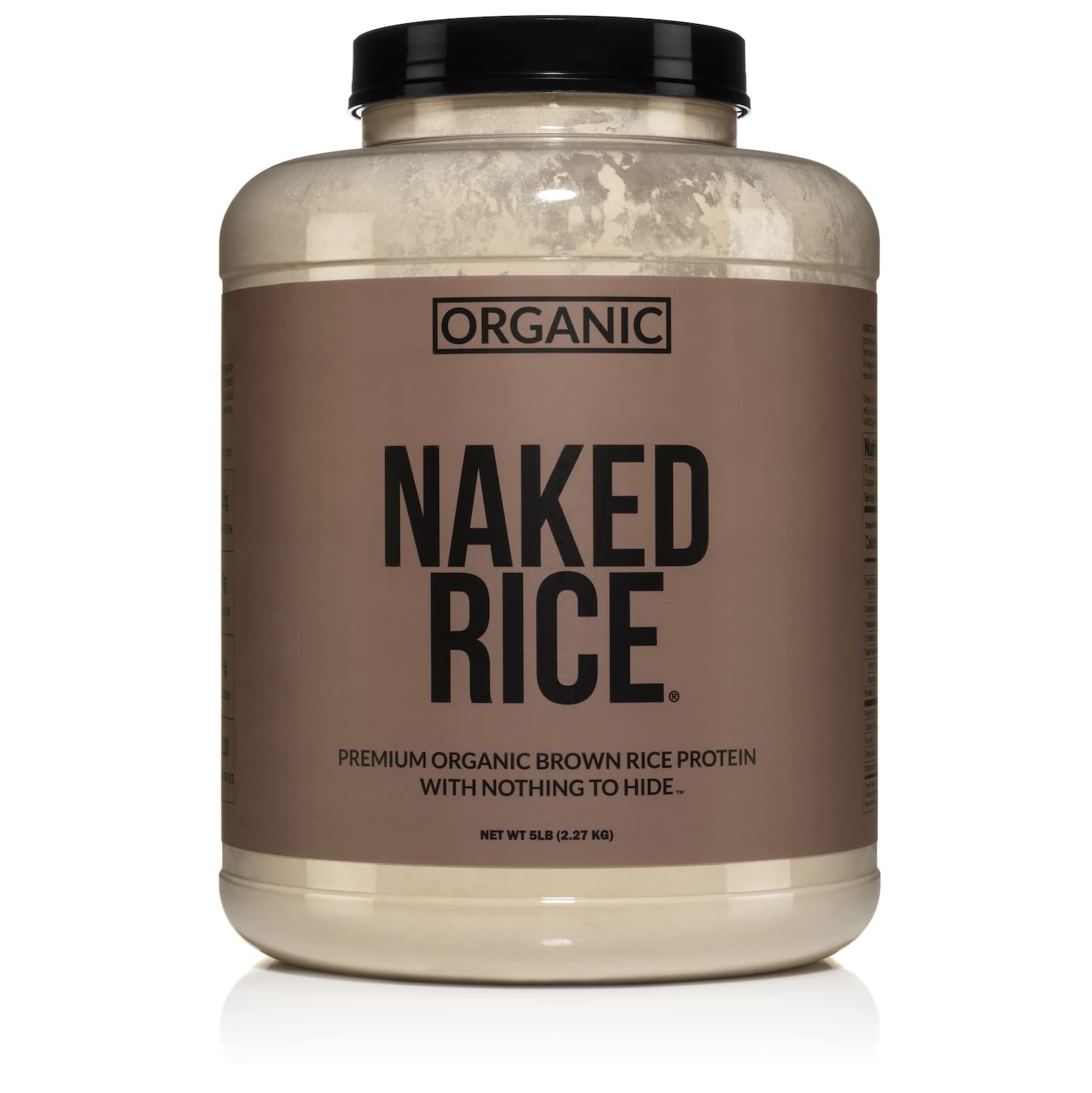 NAKED Rice envase frontal mostrando ingrediente único y beneficios claros