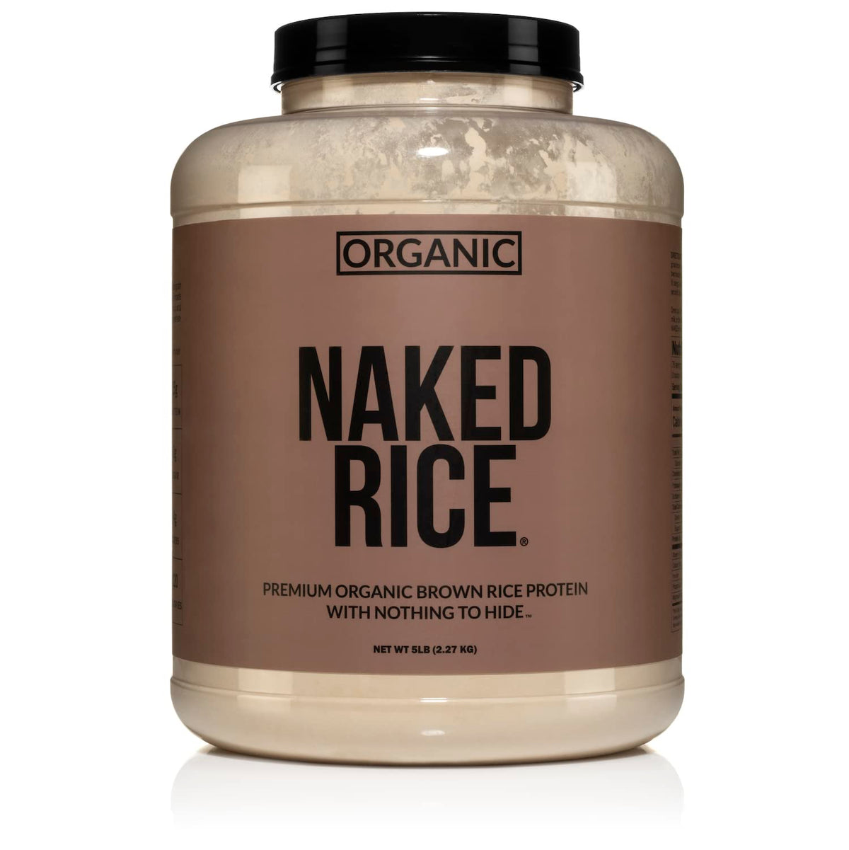 NAKED Rice envase frontal mostrando ingrediente único y beneficios claros