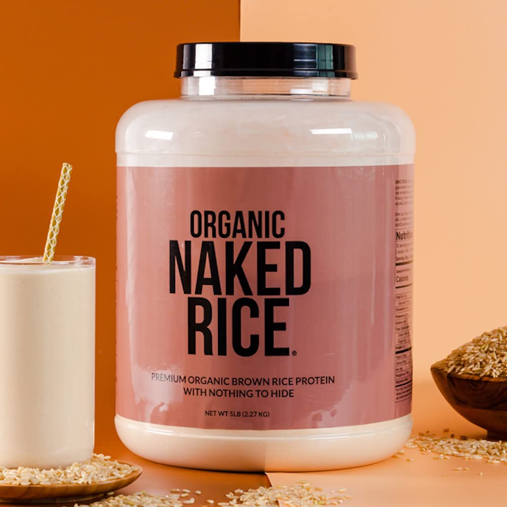 NAKED Rice etiqueta de ingredientes destacando transparencia y pruebas