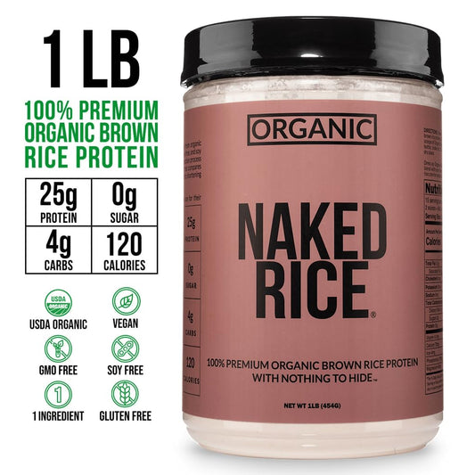 NAKED textura del polvo de arroz integral germinado, mezcla fácil