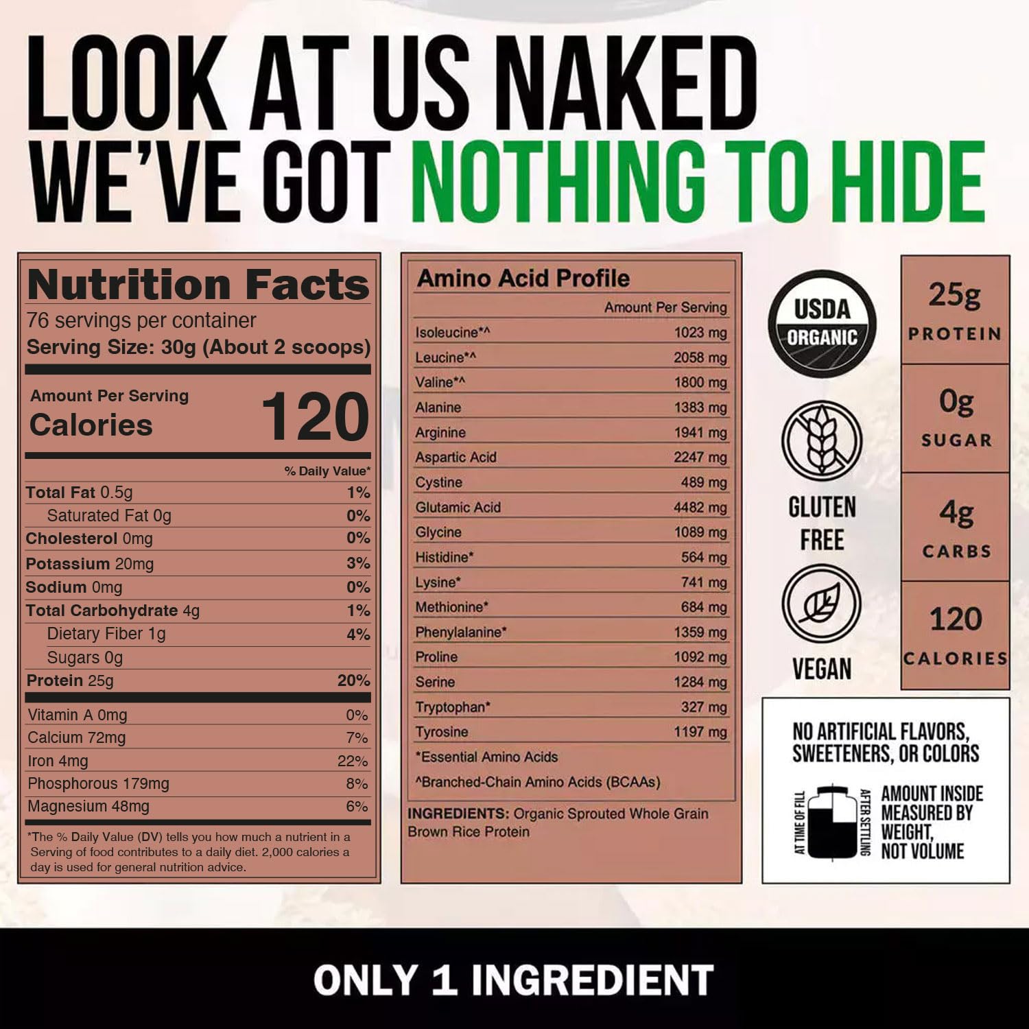 NAKED Rice batido preparado demostrando una opción proteica vegana
