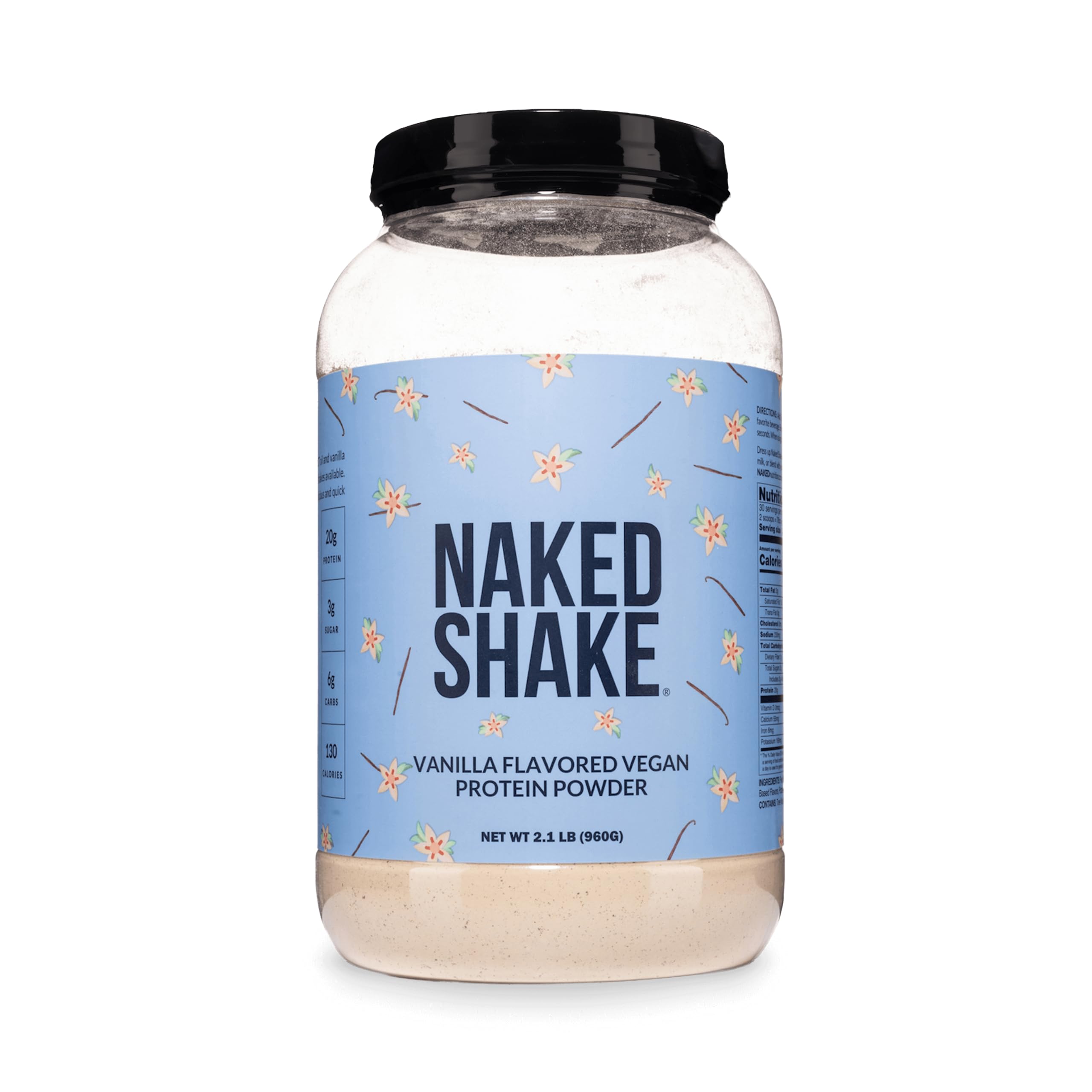 NAKED Shake envase frontal mostrando diseño y beneficio proteína limpia