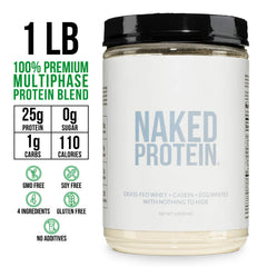 NAKED vaso con batido proteico listo para beber tras el entrenamiento