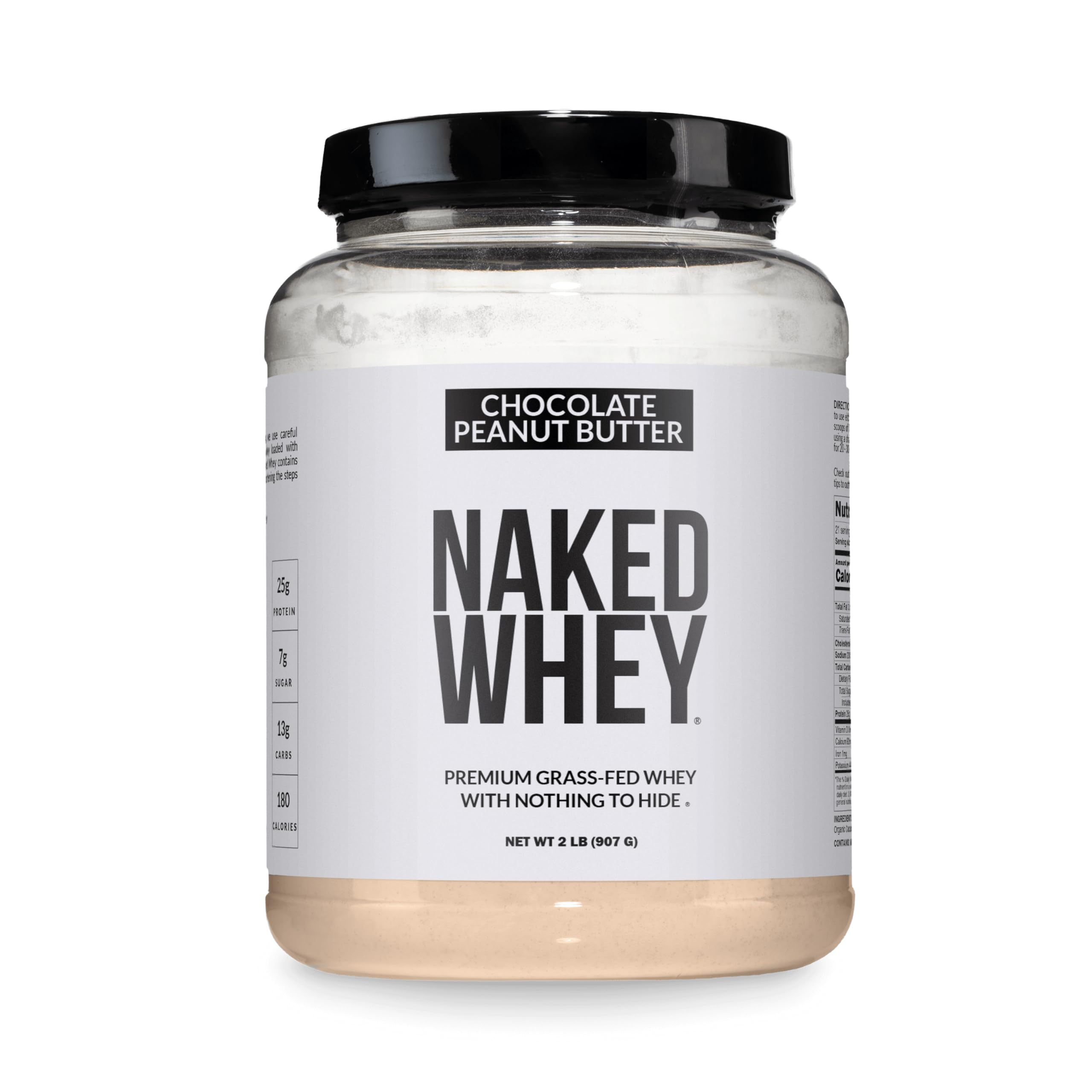 NAKED envase frontal mostrando sabor y beneficio proteína limpia
