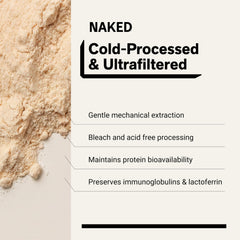 NAKED ingredientes naturales mostrando transparencia de fórmula