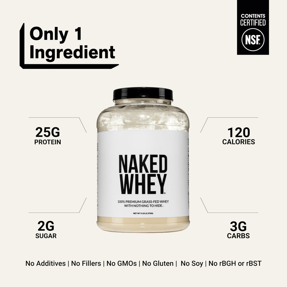 NAKED Whey primer plano del polvo con textura fina y mezcla fácil
