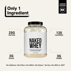 NAKED Whey primer plano del polvo con textura fina y mezcla fácil