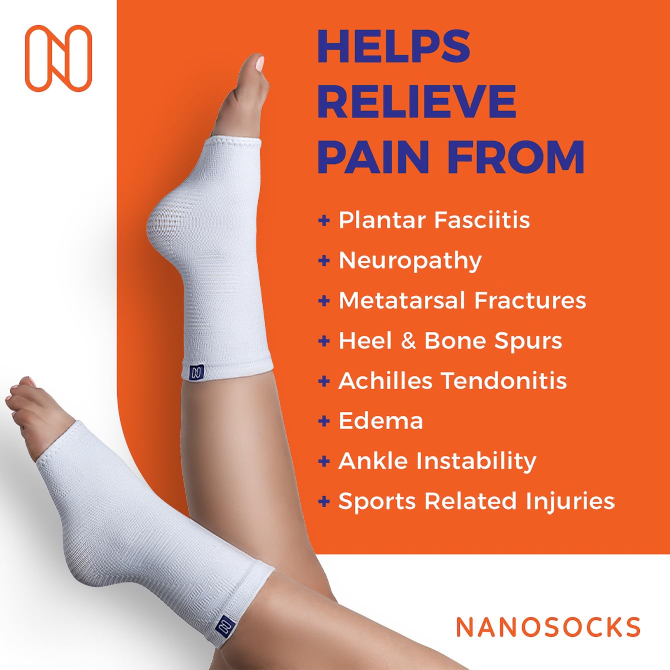 NanoSocks comparativa de tallas para elegir ajuste correcto rápidamente