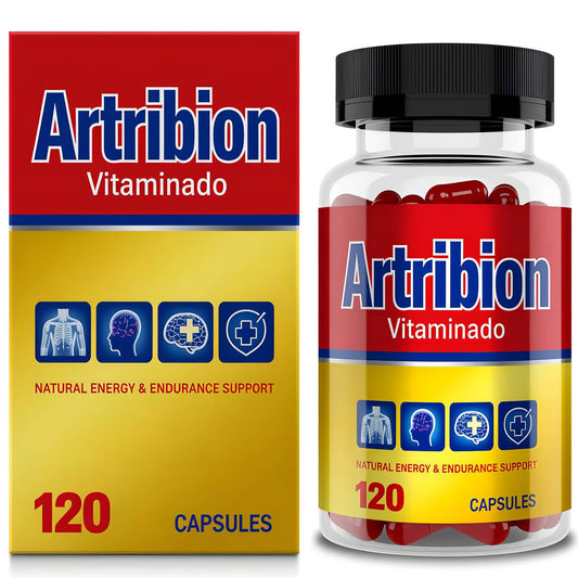 NAPEXIX frasco frontal Artribion Vitaminado MAX mostrando presentación práctica