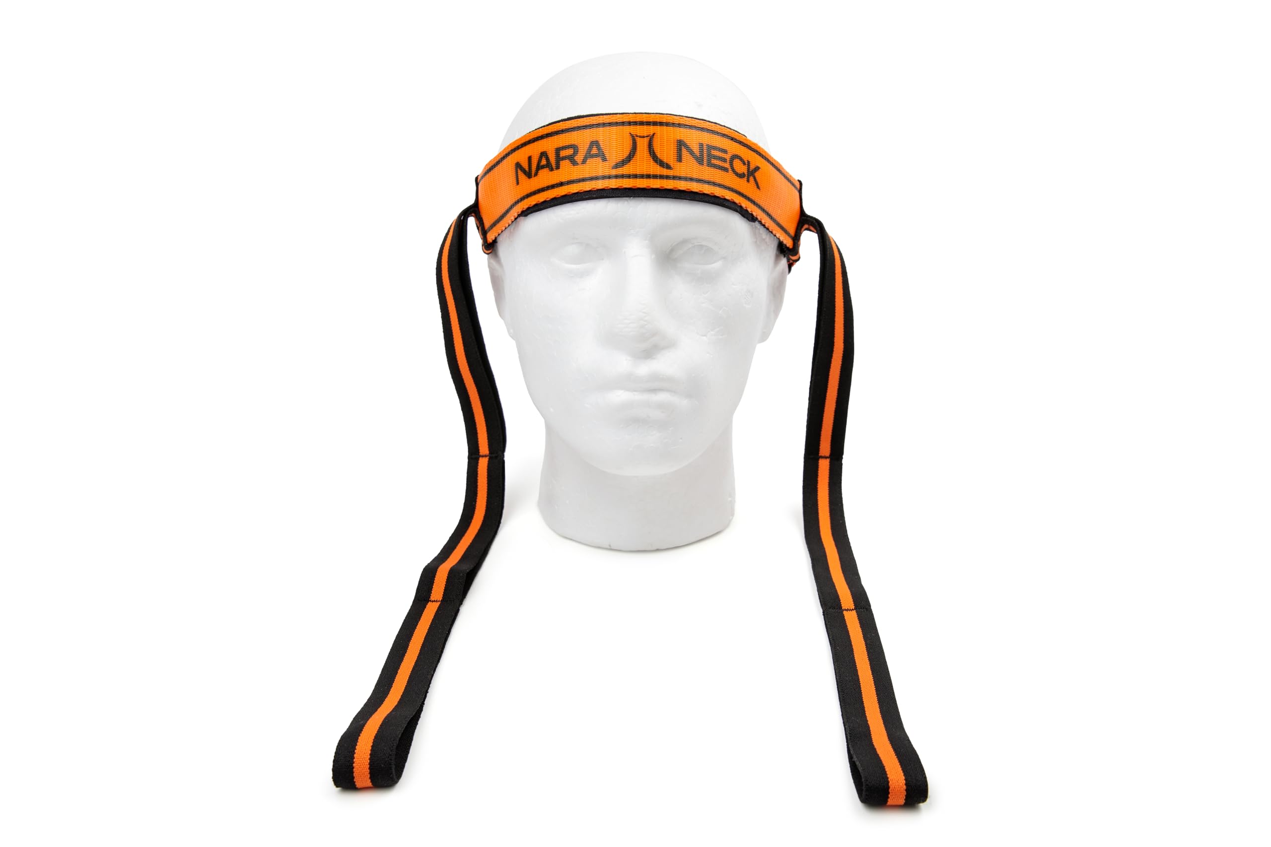 NARA NECK vista frontal del dispositivo portátil para entrenar el cuello, mejora la postura