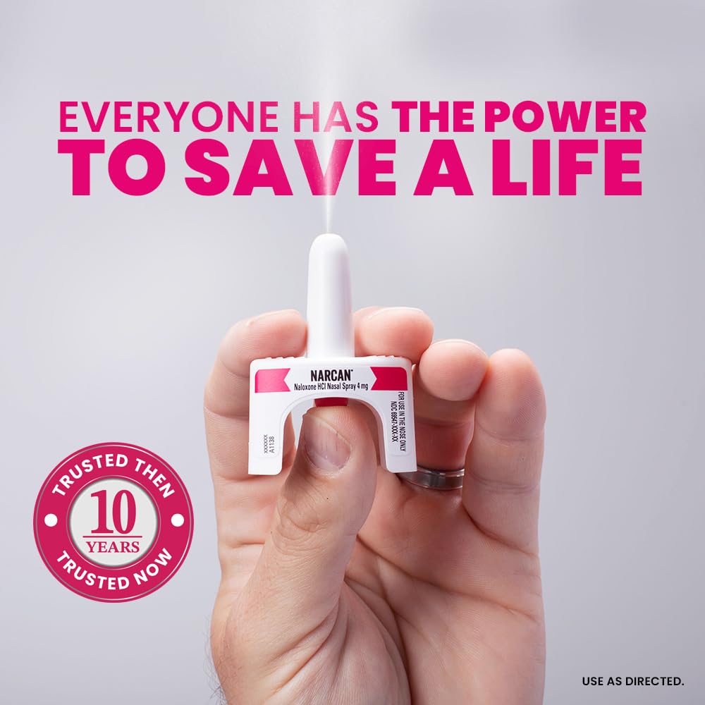 NARCAN administración demostrada para rápida intervención en sobredosis