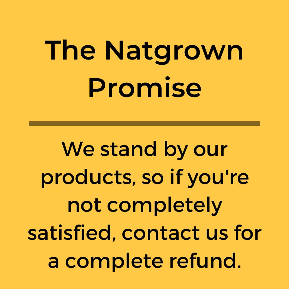 Natgrown cápsulas junto a regla para comparar tamaño y dosificación