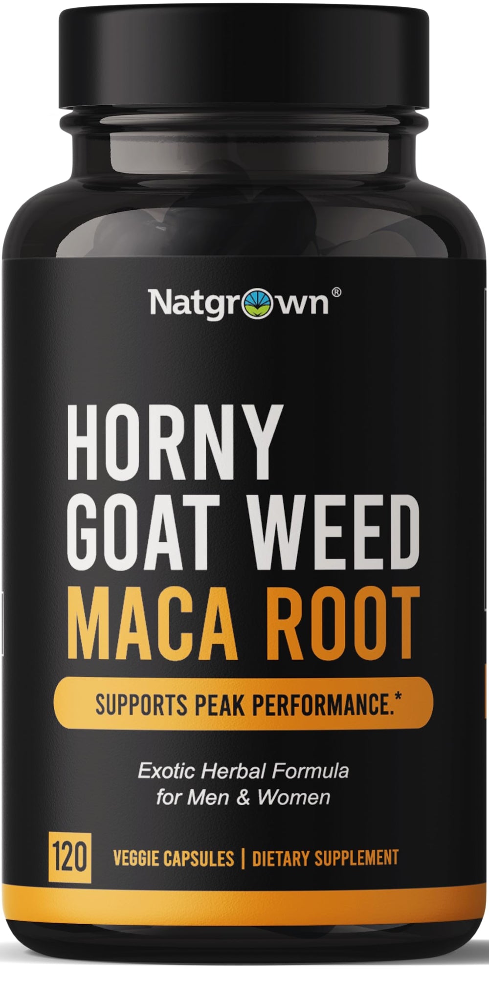 Natgrown botella frontal mostrando etiqueta y beneficios visibles