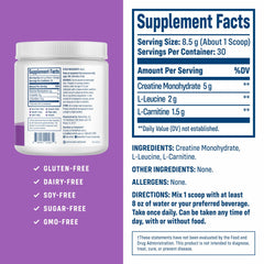 Etiqueta nutricional de NativePath que destaca ingredientes puros y sin aditivos